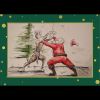 Santa versus Krampus Christmas Cards Photo 2